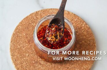 How to make delicious chili oil with simple ingredients
