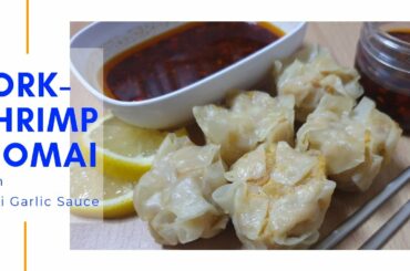 PORK-SHRIMP SIOMAI with CHILI GARLIC SAUCE | Pinoy Recipe #8