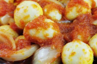 Sambal Telur Puyuh Goreng/Fired Quail's Egg In Chili Gravy