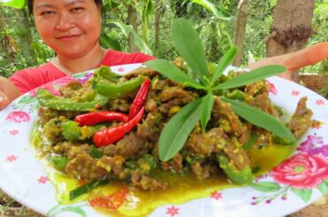 Beef with green chili peppers recipe - Amazing Cooking