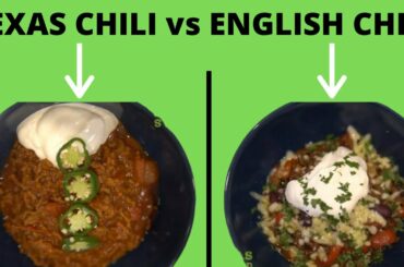 TEXAS Chili vs ENGLISH Chili (Best Chili Recipe In The World?)