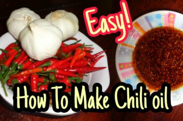 How to cook chili oil | How to make chili oil | 3 ingredients