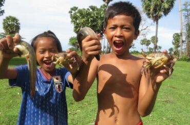 Wow Wow amazing today cooking crab and snails with fish chili sauce(Life Style Eating).