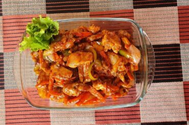Restaurant style chili chicken recipe in bangla|| How to cook chili chicken at home