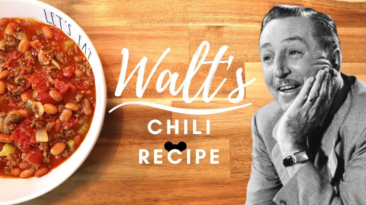 Walt s Chili Recipe From Disneyland Carnation Cafe Main Street USA Walt s Chili Recipe From Disneyland Carnation Cafe Main Street USA
