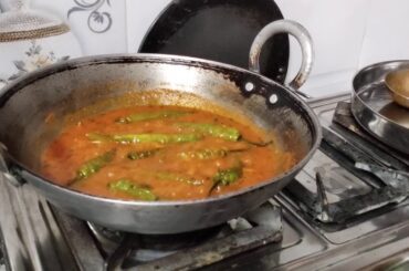 Night routine, special aloo ke parathe aur New Green chili recipe
