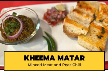 Instant Pot Kheema Matar (Minced meat and peas chili)