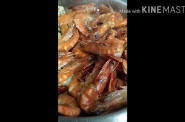 Prawn Recipe#Chili#veggie#lokon