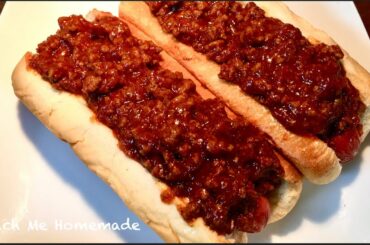 Southern-Style Hot Dog Chili | Summer Foods Series | Teach Me Homemade