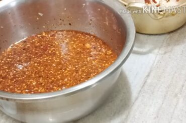 CHILI SAUCE RECIPE | SPICY VINEGAR