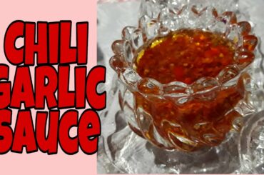 How to make CHILI GARLIC SAUCE my version