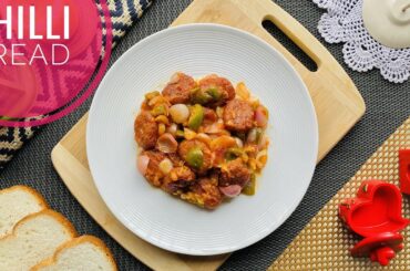 Chilli Bread Recipe || Bread Chilli Manchurian || How to make Chilli Bread || Safwan's Kitchen