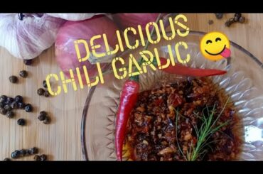 Easy way how to make Chili Garlic Sauce / Patok pang Negosyo