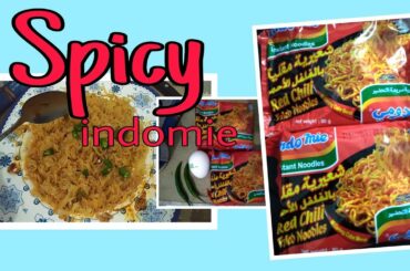 Indomie red chili with 2 chili