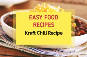 Kraft Chili Recipe