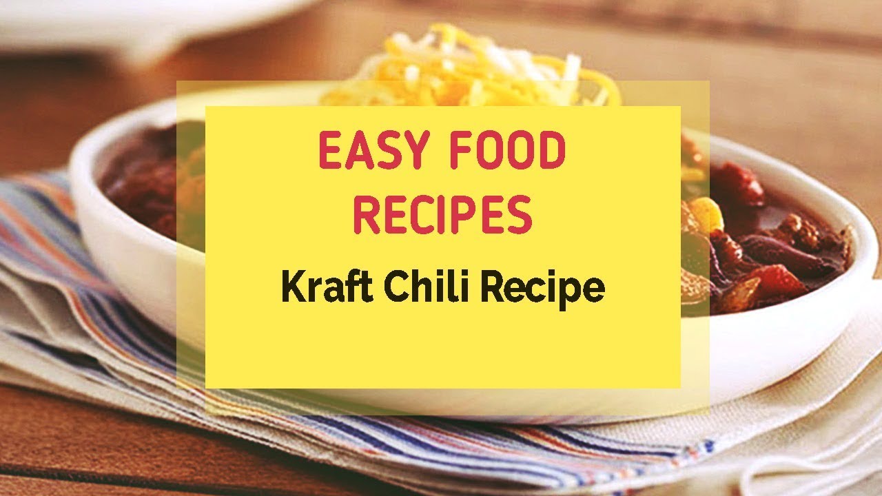 Kraft Chili Recipe Chili Chili
