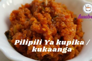 Pili Pili Ya Kukaanga Recipe / Swahili style chili