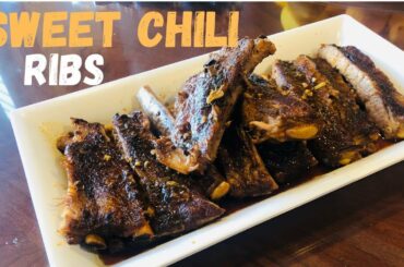 Sweet Chili Fall off the Bone Oven Baked Baby Back Ribs