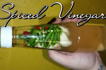 Spiced vinegar recipe. How to make spiced vinegar. #SpicedVinegar #SukangMaanghang  |  Kate Espinosa