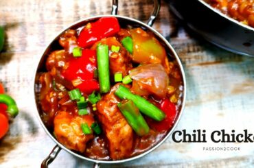 Chili Chicken | Indo-chinese chili chicken | restaurant style chili chicken