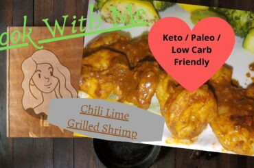 Chili Lime Shrimp Recipe (easy) Keto / Paleo / Low Carb friendly