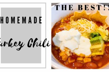 HEALTHY TURKEY CHILI RECIPE