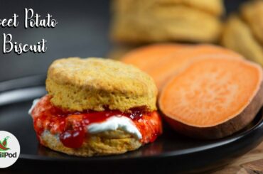 Sweet Potato Biscuit Recipe - Southern style biscuit recipe for breakfast - chili in a pod