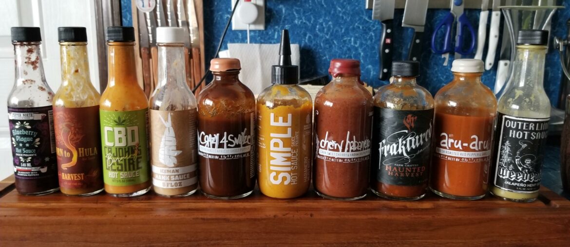 Only a fraction of the collection, but wanted to share some amazing sauces I haven't seen posted before.