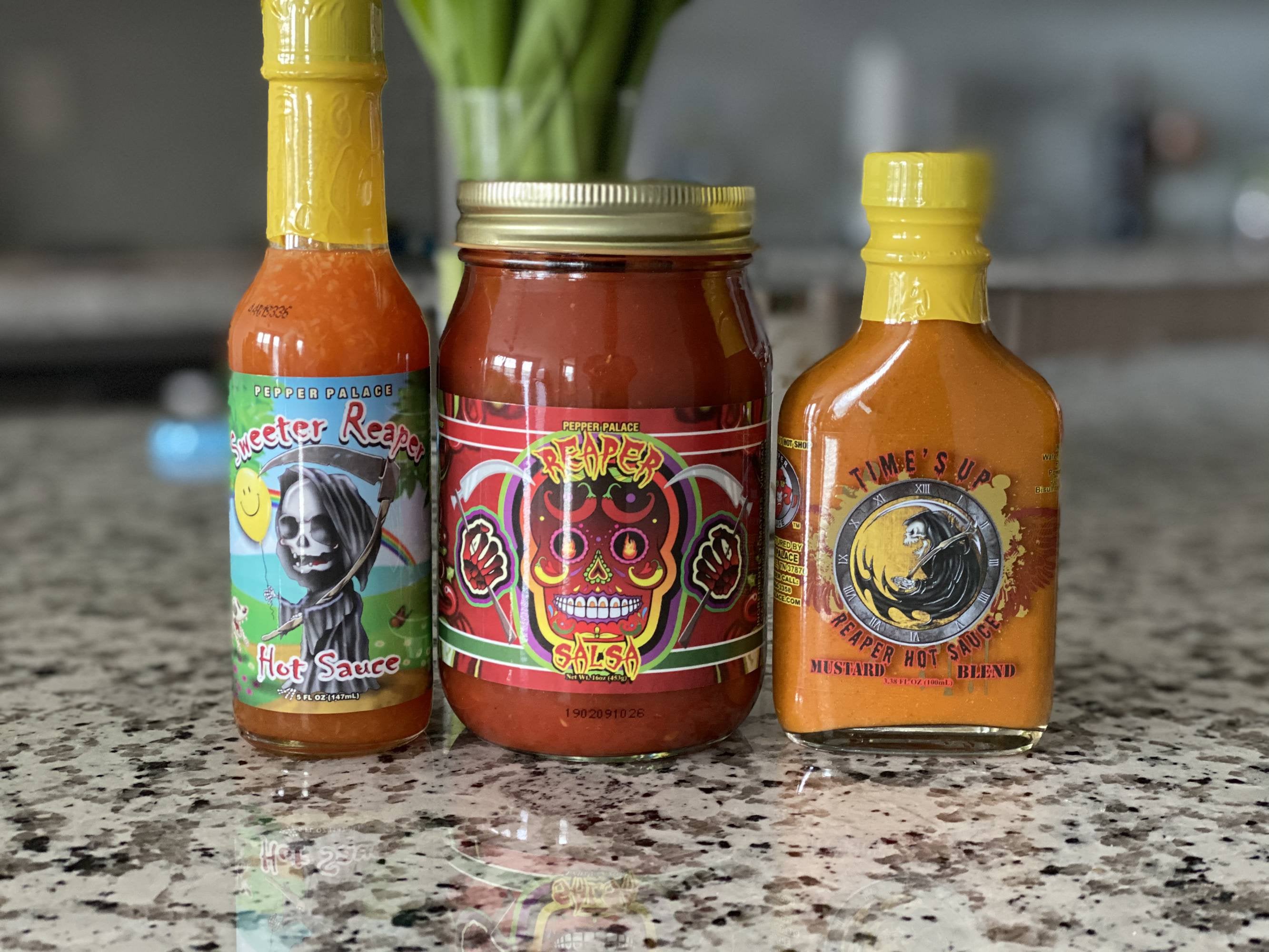 Stumbled upon a local hot sauce store today. These three are all made