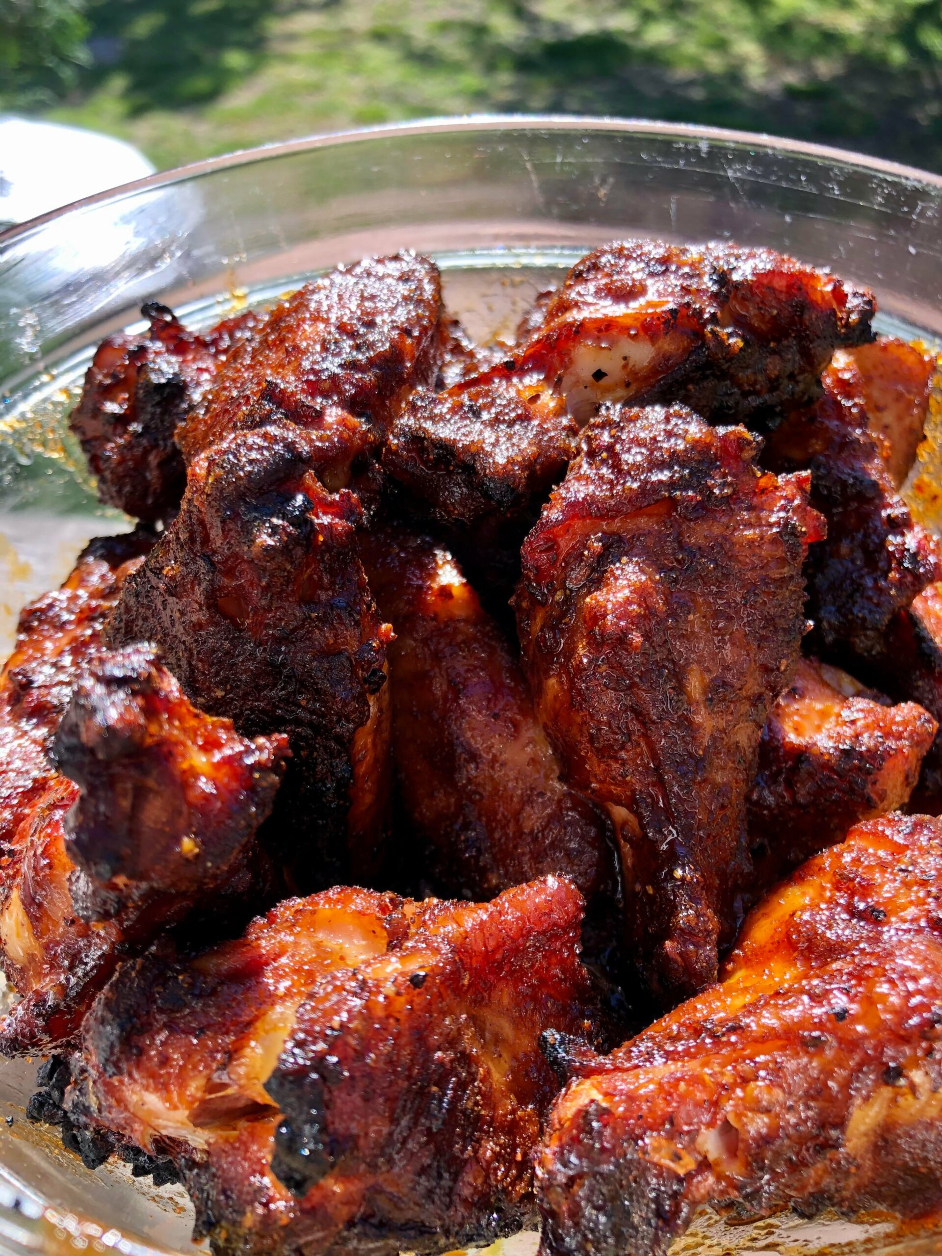 Cherry wood smoked Nashville Hot Wings Chili Chili
