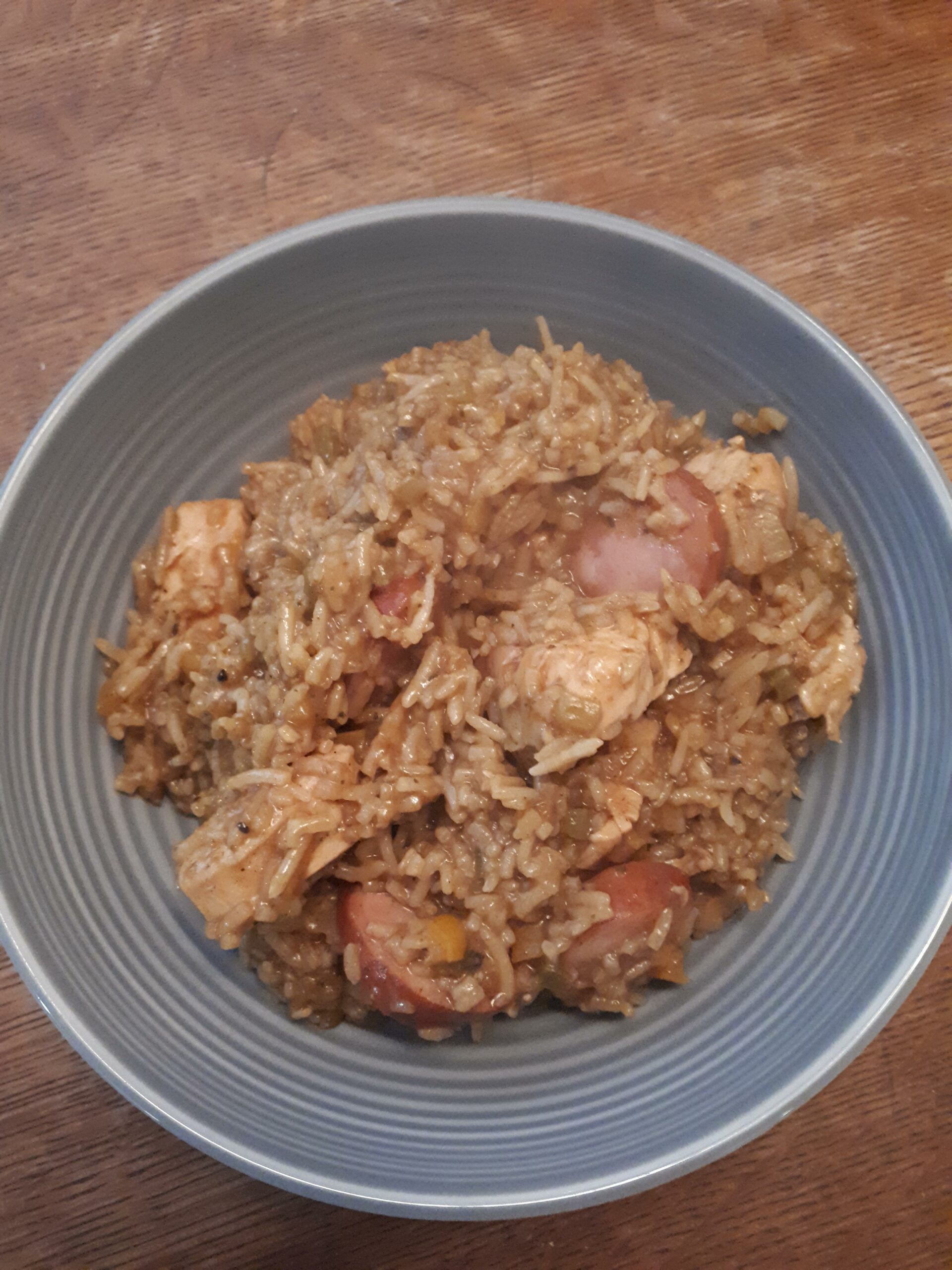 Made some spicy jambalaya! Recipe in comments Chili Chili