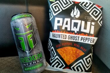 Starting off my Monday morning commute with jalapenos and haunted ghost peppers. 🌶️