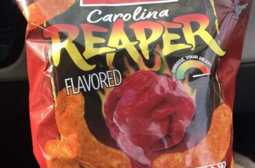 As expected, it’s not as hot as I imagined. But very tasty and hotter than your average grocery store snack.