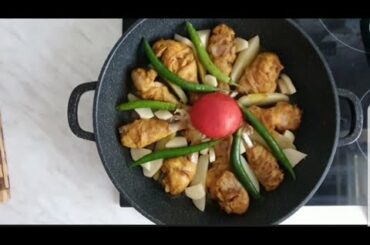 OVEN BACED CHICKEN CHILI AND POTATOES RECIPE