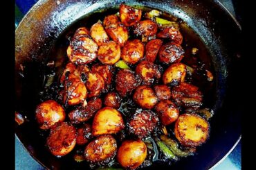 Chili potatoes |Potato recipe | Indrani's Kitchen