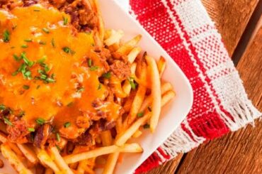 The GREATEST Chili Cheese Fries Recipe EVER!!