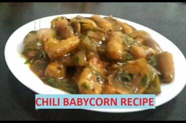 Chili babycorn recipe