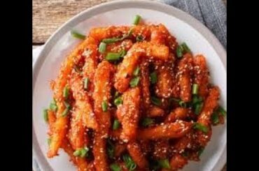 Crispy chili potato|spicy chili potato|easy recipe in hindi|veg chili potato.