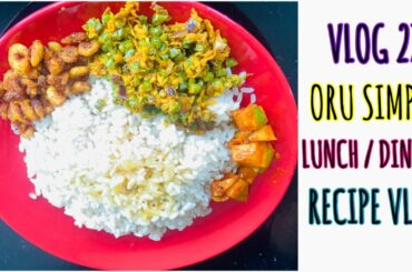 VLOG 27 - ORU SIMPLE LUNCH / DINNER RECIPE VLOG | EASY GO RECIPES | HARROGATE UK