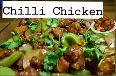 CHILI CHICKEN | HOW TO MAKE RESTAURANT STYLE CHILlI CHICKEN | EASY RECIPE | HOMEMADE CHILLI CHICKEN