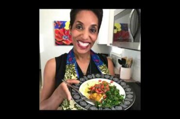 Aromatic Chicken w/ Kale, Red Onions & Tomato & Chili Salsa | The Mom Who Can't Cook Show | S2 : E1