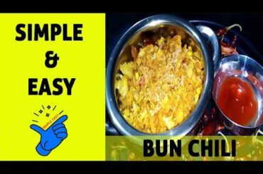 How to make bun chili | simple and easy | Easy Chili Bun Snacks | recipe | Tamil