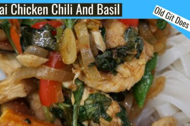 Thai Chicken Chili and Basil