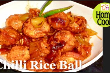 Lockdown Recipe || Chili Rice Balls || Indian Breakfast || Spicy Indian rice balls