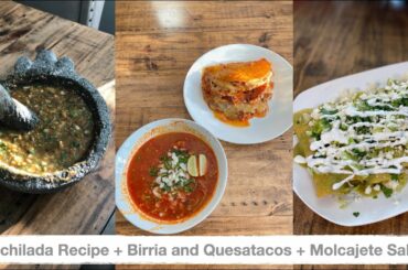 The Best Green Enchiladas Recipe, Molcajete Chile Recipe, Birria Quesataco | TikTok Food Compilation