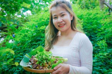 Stir-fried beef with mixed eggplants and chili recipe