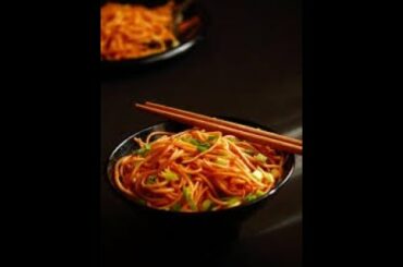 HOW TO COOK: Chili Garlic Noodles   Hakka Noodles Recipe