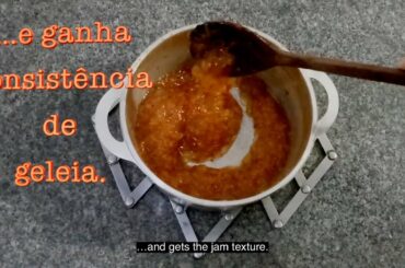 Fazendo Geleia de Pimenta / Making Chili Pepper Jam (English Subtitles)