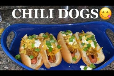 How To Make Delicious Chili Dogs| Quick & Easy Recipe