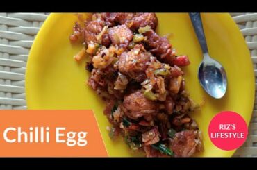 Chilli Egg | Egg Recipe | Egg Chili dry | Starters recipe